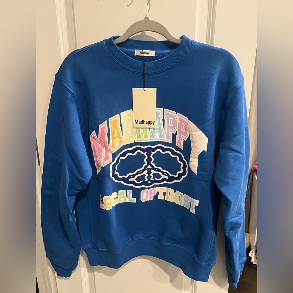 NEW WITH TAG Madhappy peace Crewneck